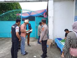 Polsek Bumi Agung Amankan Kampanye Pemilu 2024 di Kampung Pisang Baru dan Karangan