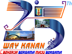 Peringati HUT ke-25 Kabupaten Way Kanan, Logo Resmi dan Tema “Bekerja Bersama, Maju Bersama” Sudah Tersedia