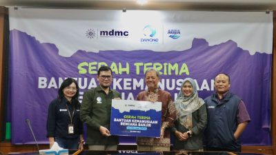 Danone Indonesia Salurkan Bantuan Kemanusiaan Melalui MDMC untuk Korban Banjir di Jawa Tengah