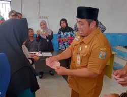 Pemerintah Kampung Bonglai Bagikan Bantuan Langsung Tunai BLT-DD di Bulan Suci Ramadhan