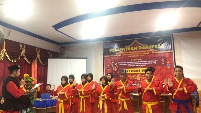 UKMK Tapak Suci UIN Raden Fatah Palembang Periode 2024-2025 Resmi Dilantik