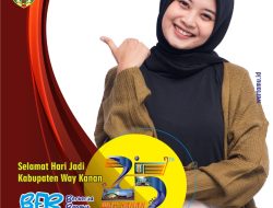 Link Twibbon Peringatan HUT Kabupaten Way Kanan ke-25 Tahun