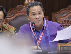 Mahkamah Konstitusi Mendengarkan Keterangan DKPP dan Empat Menteri Kabinet Indonesia Maju dalam Sidang PHPU Presiden 2024