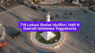 Muhammadiyah DIY Siapkan 718 Lokasi Sholat Idulfitri 1445 H, Ini Daftarnya