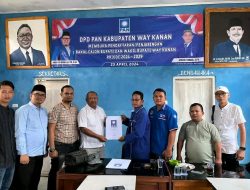 Ali Rahman Ambil Berkas Pendaftaran Bacakada di Partai PAN