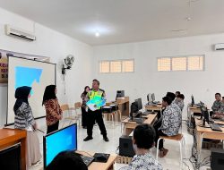Police Goes To School, Satlantas Polres Way Kanan Edukasi Pelajar SMK Jadi Pelopor Keselamatan Berlalu Lintas