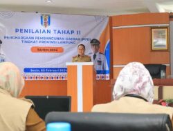 Sekda Way Kanan Hadiri Penilaian Penghargaan Pembangunan Daerah (PPD) Kabupaten/Kota Tahap II Tahun 2024