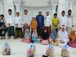 Takmir Masjid As Shobirin Palasa Sumenep Gelar Santunan Anak Yatim Sebagai Penutup Agenda Ramadhan