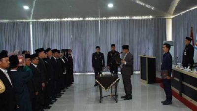 Wabup Ali Rahman Lantik Pejabat Struktural Dilingkungan Pemkab Way Kanan Tahun 2024