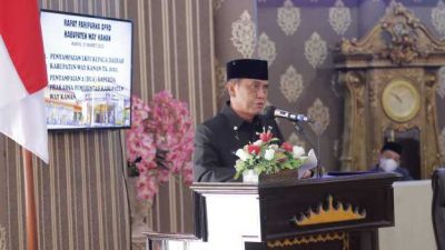 Paripurna DPRD Way Kanan, Wabup Ali Rahman Sampaikan LKPj Tahun 2023