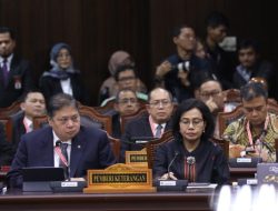 Empat Menteri Kabinet Indonesia Maju Berikan Keterangan dalam Sidang Penyelesaian PHPU Presiden 2024 di MK