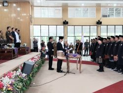 Bupati Way Kanan Hadiri Pengukuhan Saipul sebagai Ketua IPSI Way Kanan 2023-2027