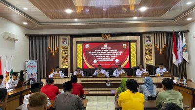 KPU Kabupaten Way Kanan Tetapkan Kursi Partai Politik dan Calon Terpilih Anggota DPRD dalam Pemilu 2024