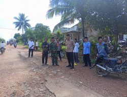 Polsek Buay Bahuga Polres Way Kanan Amankan Pengajian Akbar di Pondok Pesantren Miftakhul Huda