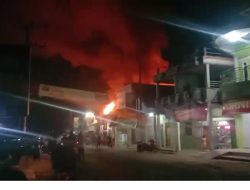 Kebakaran di Rumah dan Toko Baju Milik Aditya, Diduga Akibat Arus Pendek Listrik