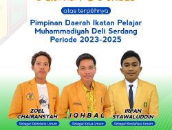Proses Demokratis, Iqhbal Terpilih Sebagai Ketua Umum PD IPM Deli Serdang Periode 2023-2025