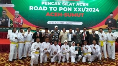 Atlet Pencak Silat Aceh Tamiang Siap Bertanding di PON XXI dengan Mental Baja
