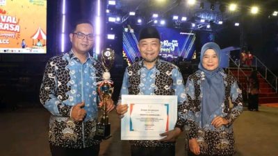 Anjungan Lampung Utara Raih Penghargaan Anjungan Inspiratif di Lampung Fair 2024