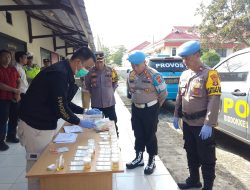 Bid Propam Polda Lampung Lakukan Gaktiblin dan Mitigasi Pelanggaran Disiplin di Polres Way Kanan