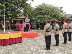 Serah Terima Jabatan di Polres Pesisir Barat: Kabag Log, Kasat Reskrim, dan Kasat ResNarkoba Resmi Berganti