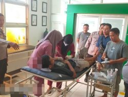 Polsek Way Tuba Polres Way Kanan Datangi TKP Dugaan Penganiayaan yang Menyebabkan Satu Orang Luka Berat dan Terduga Pelaku Meninggal Dunia