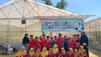 Field Trip Siswa SD Muhammadiyah 2 Kota Langsa ke Aceh Hidroponik