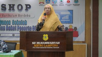 SD Muhammadiyah Metro Pusat Gelar Workshop Kurikulum Merdeka untuk Peningkatan Layanan Berbasis Potensi, Minat, dan Bakat Peserta Didik