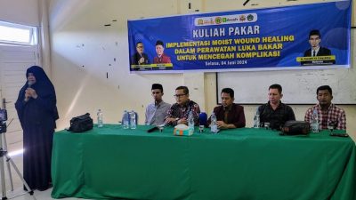 FiKes UMMAH Gelar Kuliah Pakar Tentang Perawatan Luka Bakar dengan Implementasi Moist Wound Healing