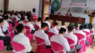 Anggota Bawaslu Lampung Hadiri Pelantikan dan Pembekalan Calon PKD Terpilih dari 4 Kecamatan Di Way Kanan