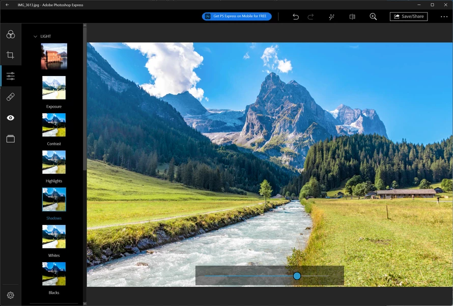 Adobe Photoshop Express