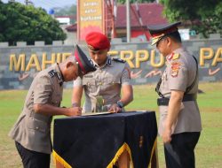 Luar Biasa, 3 Anak Petani Dikawal Medali oleh Wakapolda Lampung