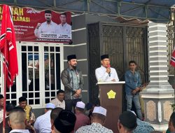 Ratusan Unsur Tokoh Masyarakat Peusijuk dan Deklarasi Cabup dan Cawabup Aceh Timur