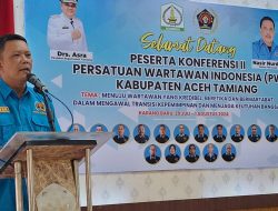 Resmi Erwan Jabat Ketua PWI Aceh Tamiang Periode 2024 – 2027.