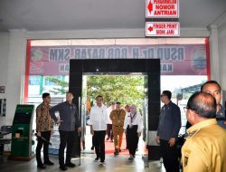 Presiden Jokowi Tinjau Fasilitas dan Pelayanan Kesehatan di RSUD Dr. H. Bob Bazar Lampung Selatan