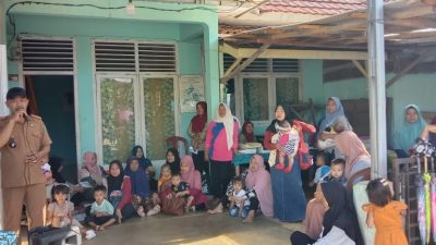 Kepala Kampung Menanga Jaya Hadiri Pekan Imunisasi Nasional Polio untuk Sukseskan Indonesia Emas 2045
