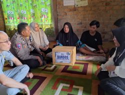 Satuan Lalu Lintas Polres Way Kanan Berikan Bantuan Sosial kepada Korban Kecelakaan Lalu Lintas