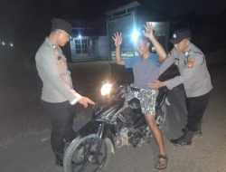 Polsek Negeri Besar Tingkatkan Patroli Hunting KRYD untuk Ciptakan Rasa Aman di Malam Hari