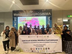 Kepala SD Muhammadiyah Metro Penuhi Undangan Universitas Hiroshima dalam Program Circular School Partnership