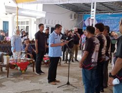 Ali Rahman Kukuhkan Tim Laba-Laba Kecamatan Bumi Agung