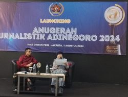 PWI Gelar Anugerah Jurnalistik Adinegoro 2024 dengan Hadiah Terbesar di Indonesia