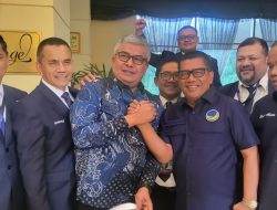 Muslim Ayub Bersama Bustami Hamzah Hadiri Kongres Ke III Partai NasDem, Siap Menangkan Pilkada Aceh 