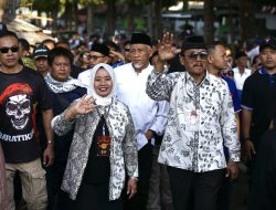 Bupati Petahana Kustini Sri Purnomo Resmi Daftar sebagai Calon Bupati Bersama Sukamto di KPU Sleman