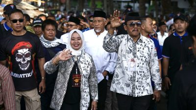 Bupati Petahana Kustini Sri Purnomo Resmi Daftar sebagai Calon Bupati Bersama Sukamto di KPU Sleman