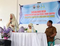 Nasyiatul Aisyiyah Gelar Sosialisasi Pola Asuh Berbasis Hak Anak di Desa Kalepu, Mamuju