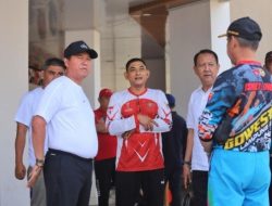 Pj. Bupati Lampung Barat Tinjau Kesiapan Penyambutan Kunjungan Kerja Pj. Gubernur Lampung