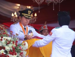 Pj Bupati Lampung Barat Drs. Nukman M.M Pimpin Upacara HUT ke-79 RI, Ajak Generasi Muda Tanamkan Semangat Patriotisme