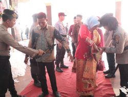 Ratusan Personel Polres Tulang Bawang Amankan Pelantikan DPRD Terpilih 2024-2029