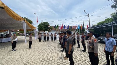 Polres Way Kanan Pastikan Pendaftaran Cabup dan Cawabup Pilkada 2024 Berlangsung Aman dan Kondusif