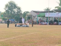 Camat Way Tuba Pimpin Upacara Peringatan HUT ke-79 Kemerdekaan RI Tahun 2024