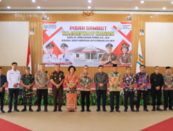 Bupati Way Kanan Hadiri Pisah Sambut Kajari